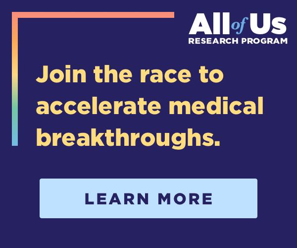 All of Us Web Badge to Join the Race to Celebrate Medical Breakthroughs