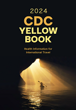 Centers for Disease Control Yellow Book 2024 cover image