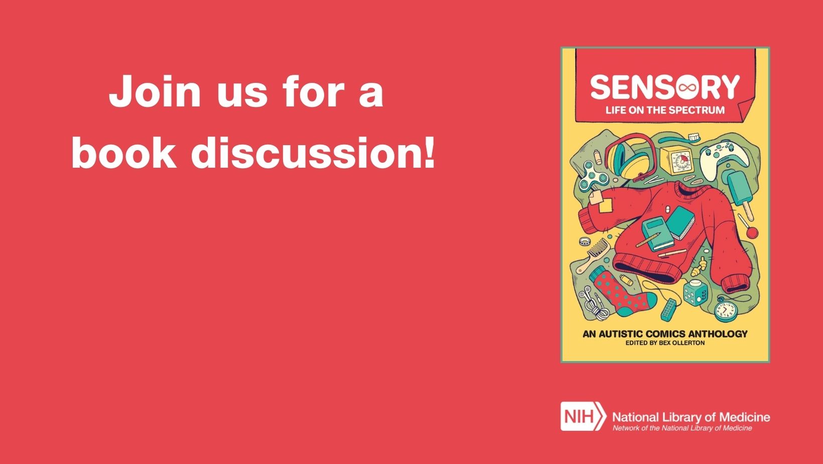 Join us for a book discussion of Sensory