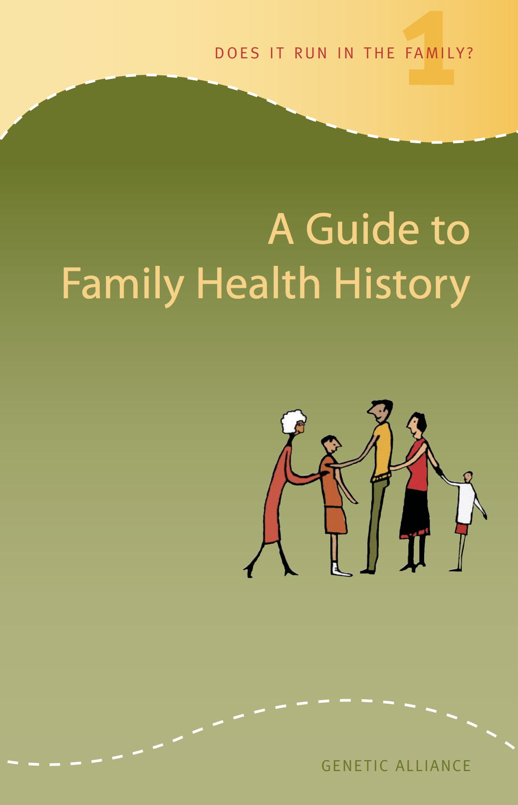 A guide to family health history booklet cover