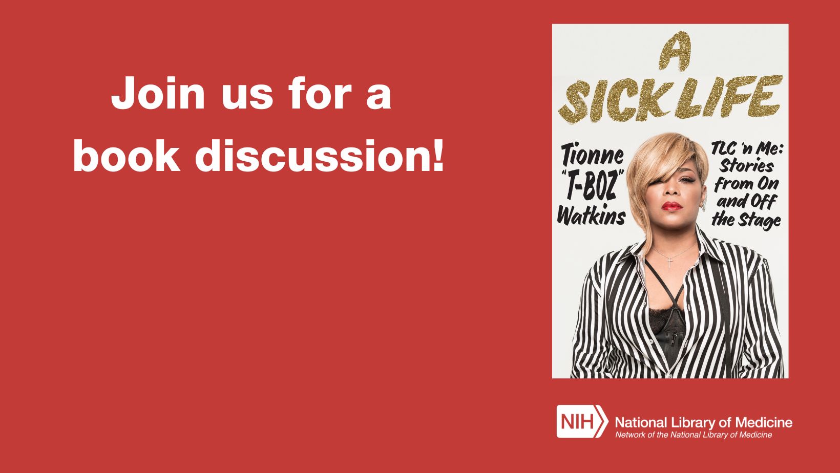 Join us for a discussion of A Sick Life