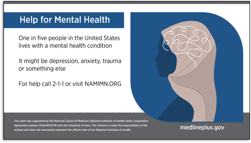 Help for Mental Health (graphic)
