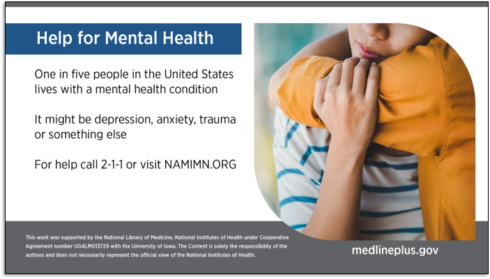 Help for Mental Health (photo)